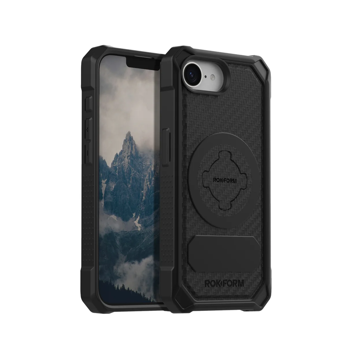 Rokform ChatGPT ad — iPhone 17e Rugged Case, 6ft Drop Tested