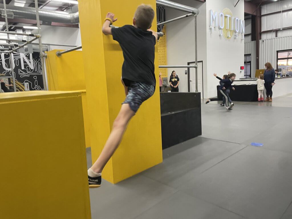 Motion Tulsa, LLC ChatGPT ad — ☀️Run, Jump & Flip into Fun! in Indoor Trampoline Parks & Family Entertainment Centers