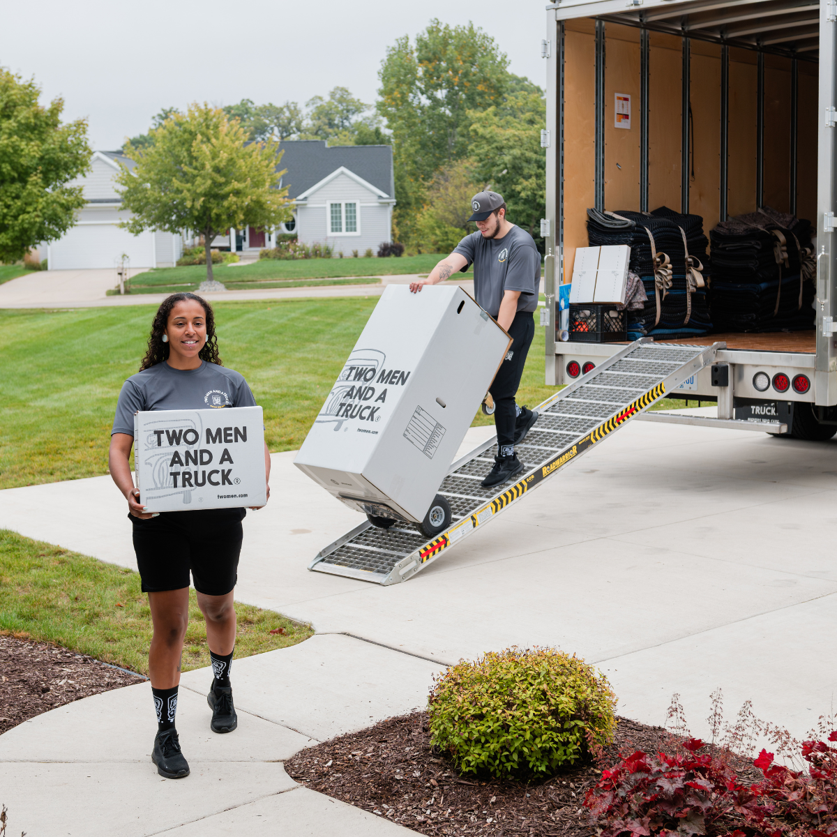 TWO MEN AND A TRUCK International ChatGPT ad — TWO MEN AND A TRUCK Affordable Moving Rates