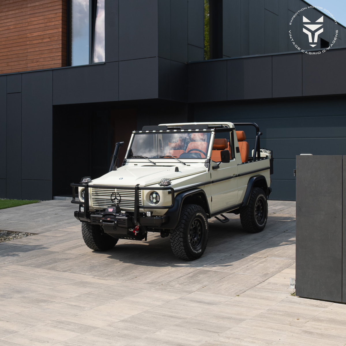 Expedition Motor Company ChatGPT ad — Restomod Wolf G-Wagons