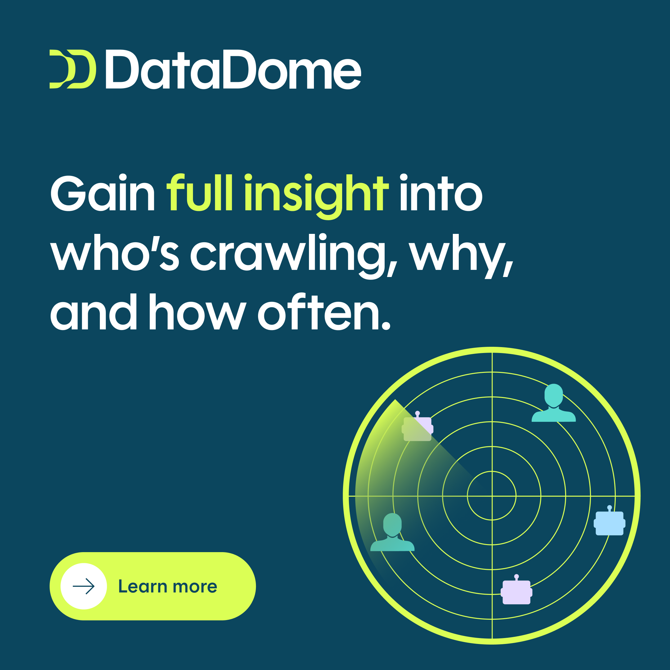 DataDome ChatGPT ad — Verify AI Agents & Automated Traffic in Career & Jobs