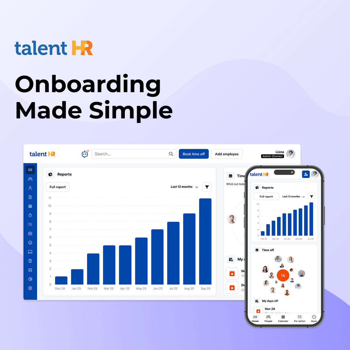 TalentHR ChatGPT ad — New Hire Onboarding, Automated - TalentHR in Business Consulting