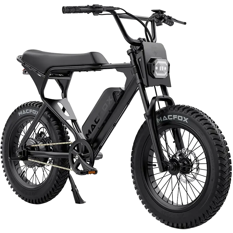 Macfox ChatGPT ad — Macfox X1S Commuter E-bike - Black / Single
