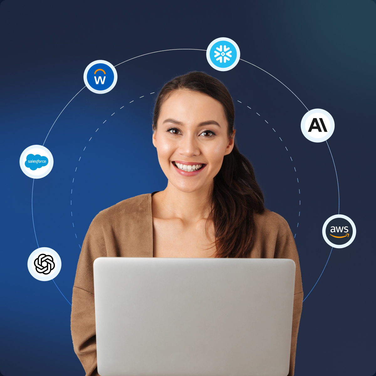SnapLogic, Inc. ChatGPT ad — Agentic Workflow Orchestration