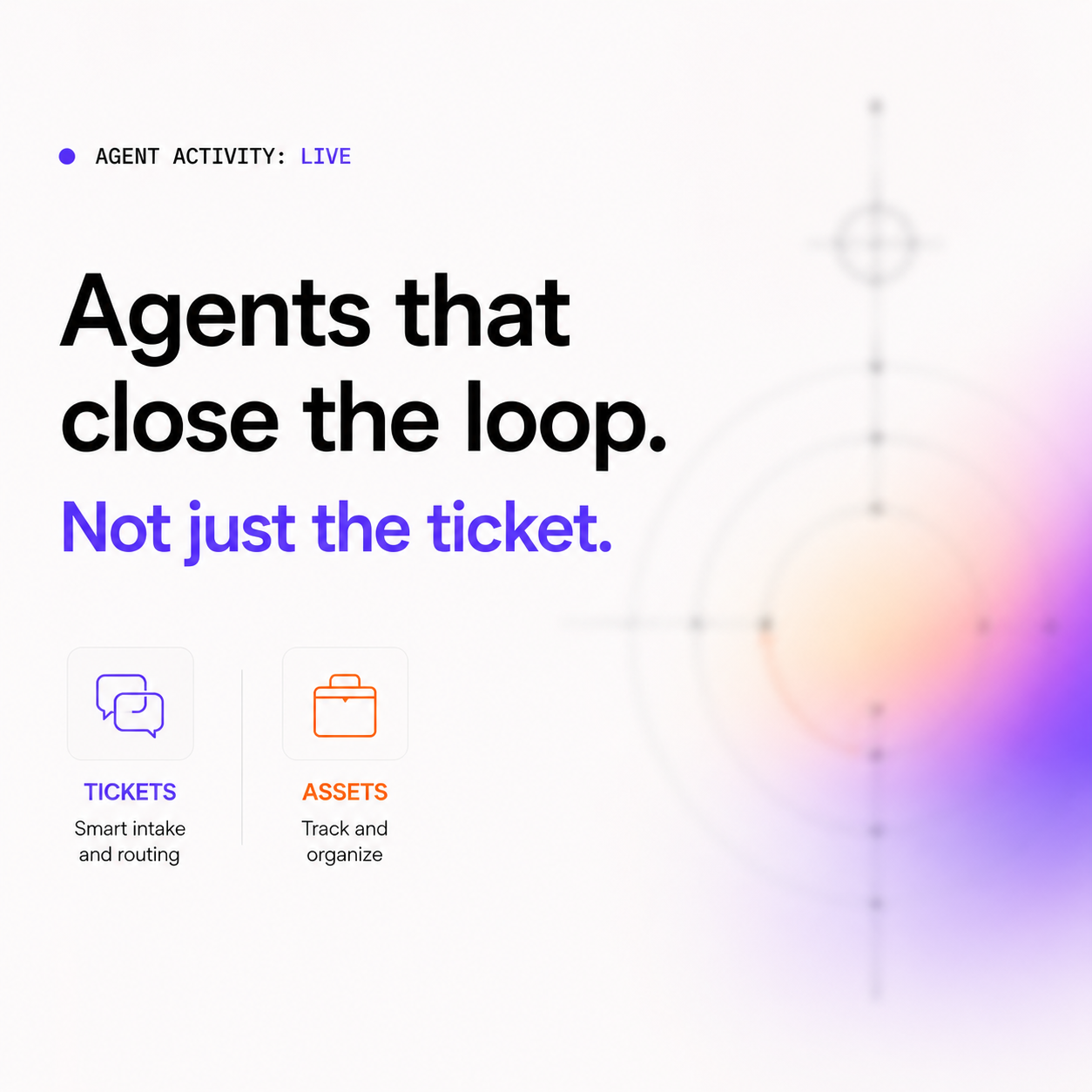 UniDesk ChatGPT ad — AI agents solve your tickets. in SaaS & Productivity