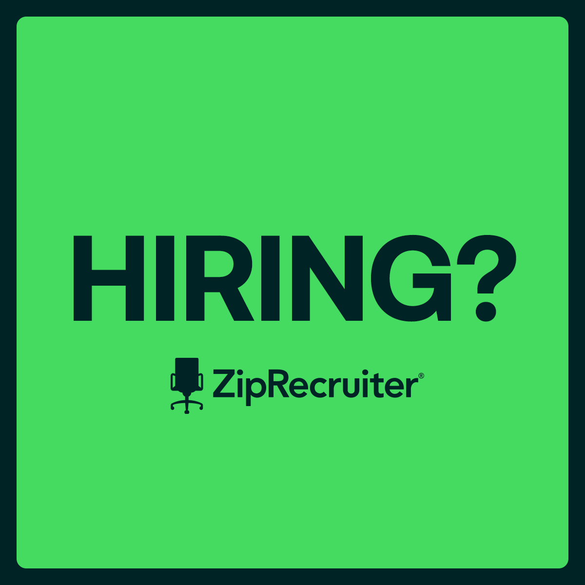 ZipRecruiter ChatGPT ad — Post a Job on ZipRecruiter