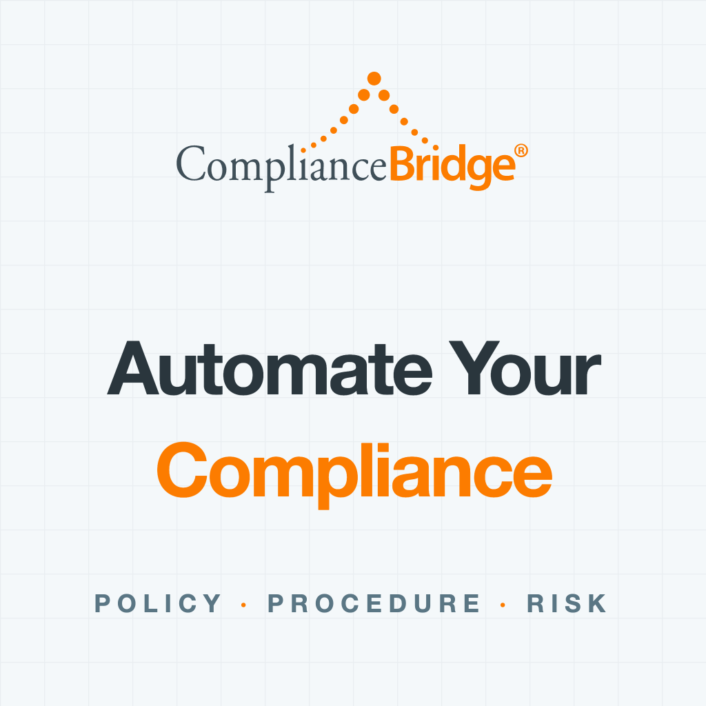 ComplianceBridge Corporation ChatGPT ad — Automate Policy Management in Business Consulting
