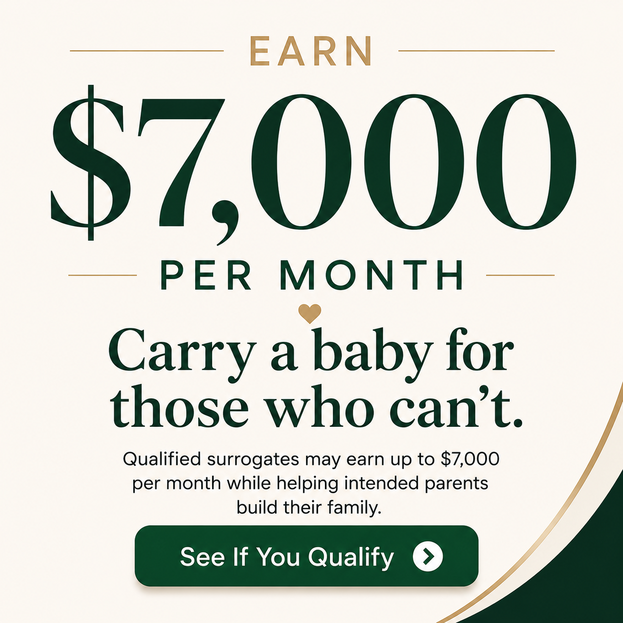 Hatch Surrogacy & Egg Donation ChatGPT ad — See If You Qualify for Surrogacy
