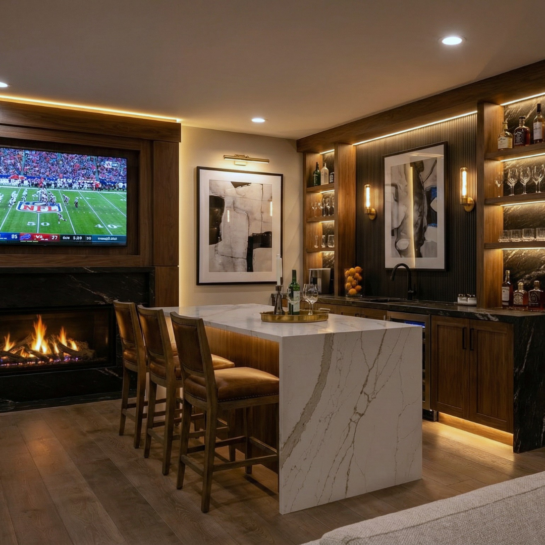Airoom Architects, Builders & Remodelers ChatGPT ad — Local Basement Remodeler in Architectural Salvage & Reclaimed Building Materials