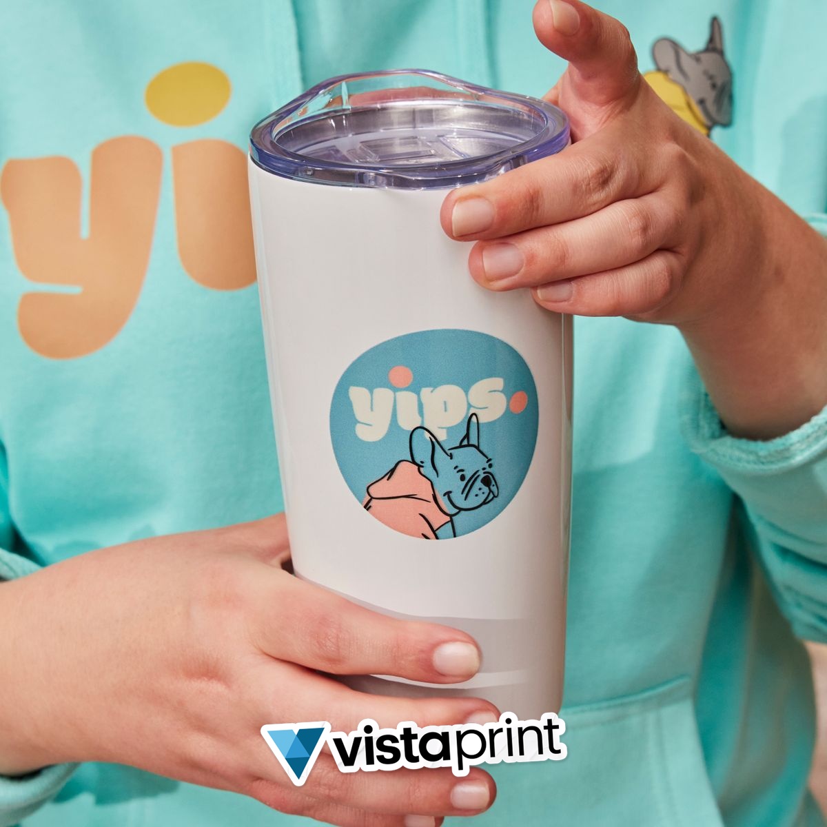 VistaPrint ChatGPT ad — Company pride