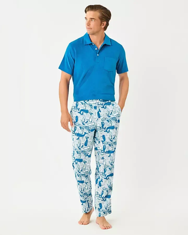 Lilly Pulitzer ChatGPT ad — Men's Theo Linen Pant