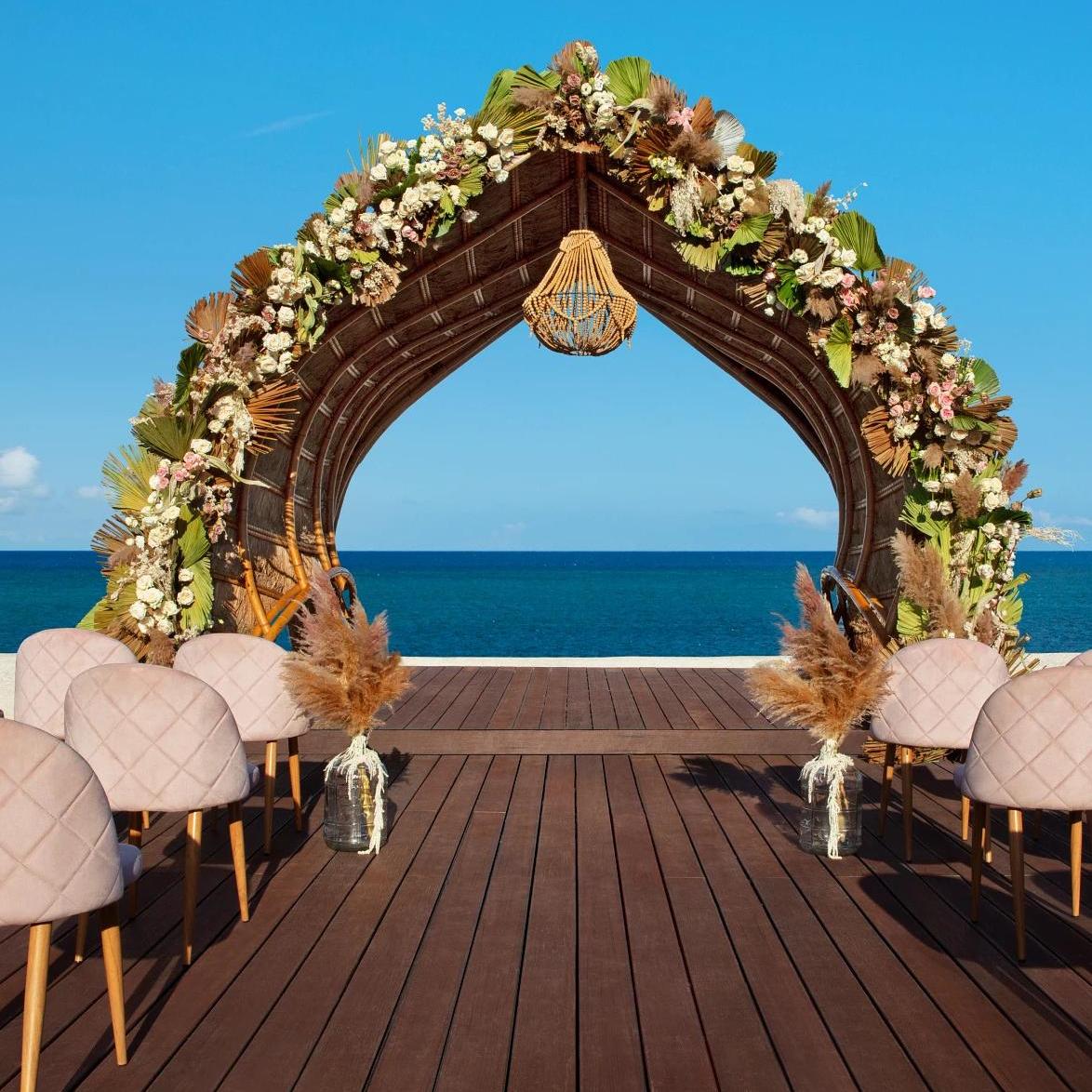 ParadiseWeddings.com ChatGPT ad — Destination Wedding Costs