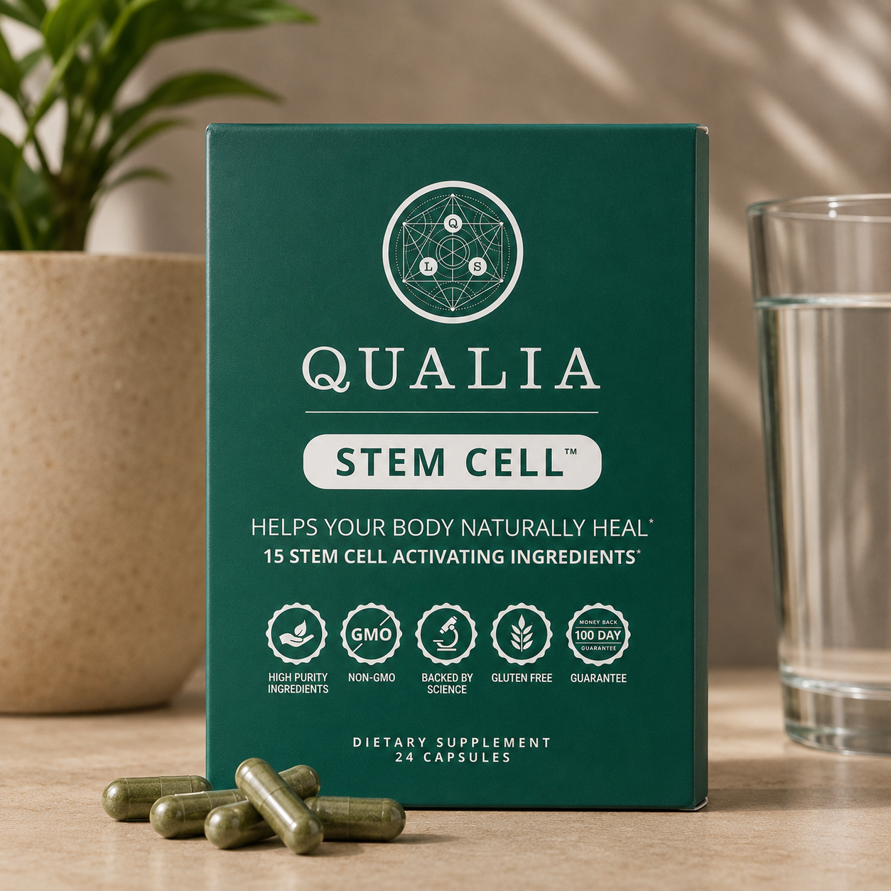 Qualia Life Sciences, LLC ChatGPT ad — Compare Regenerative Formulas