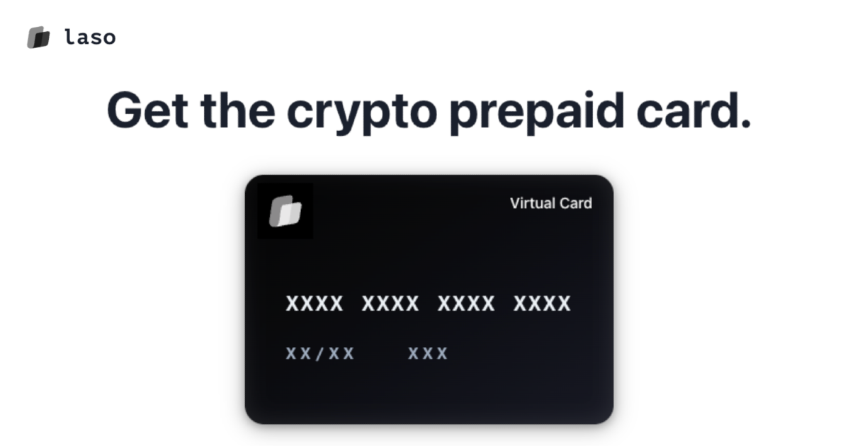 Laso Finance LLC ChatGPT ad — Private Crypto Card in Crypto & Investing