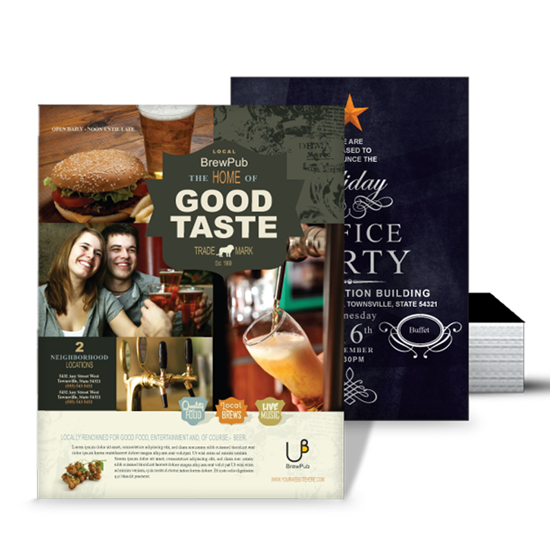 UPrinting ChatGPT ad — 3 x 5 Flyers