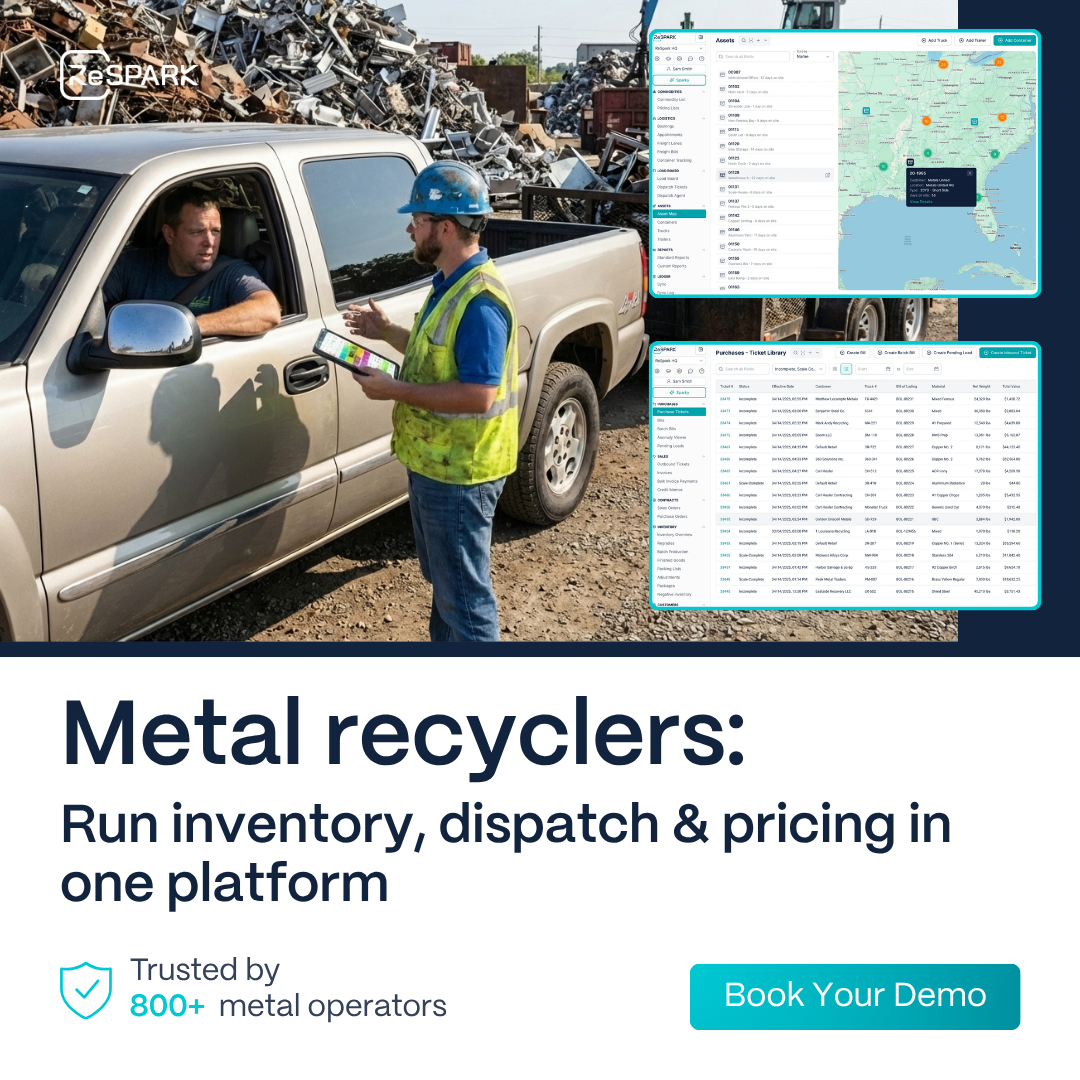 ReSpark ChatGPT ad — ReSpark | The Complete Metal Recycling Software