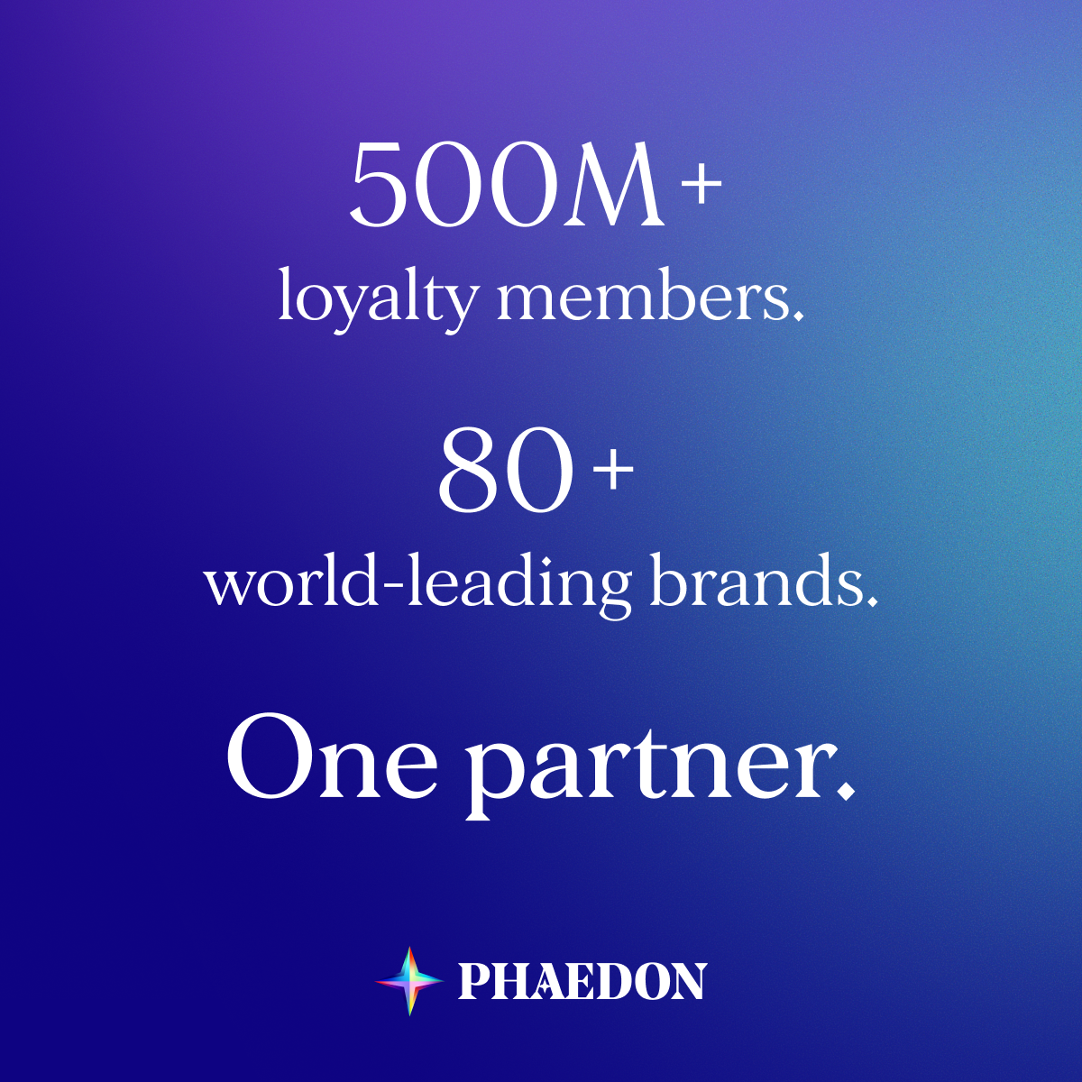 Phaedon ChatGPT ad — Loyalty Program Platform