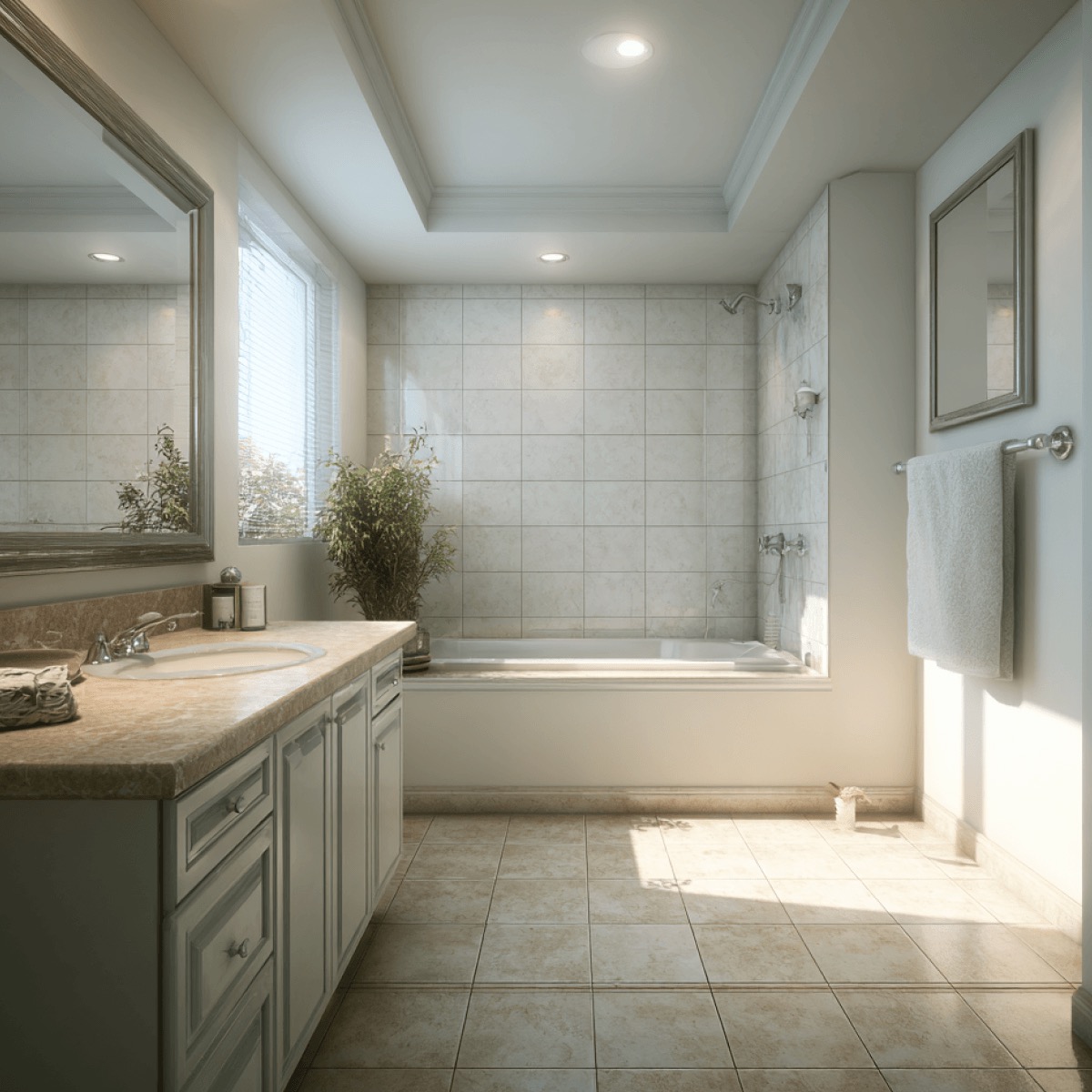Modernize ChatGPT ad — Custom Bathroom Plan in Real Estate