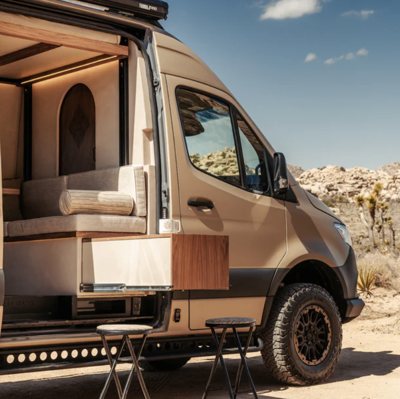 Sandy Vans ChatGPT ad — Custom Luxury Vans ($250k+)
