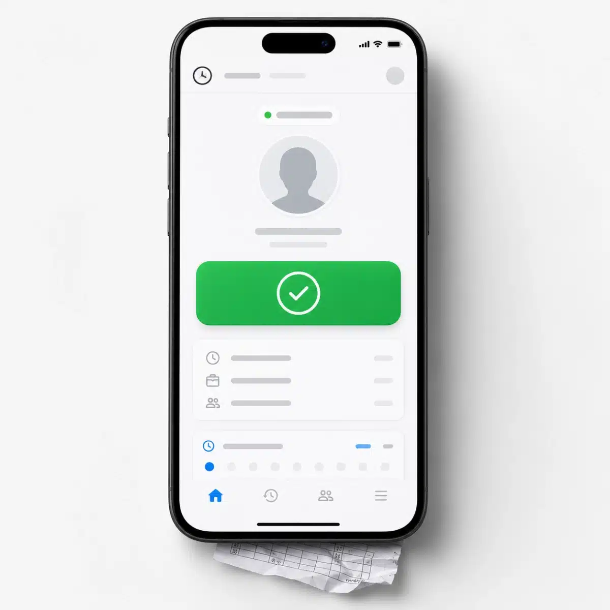 Buddy Punch ChatGPT ad — Run your hourly team