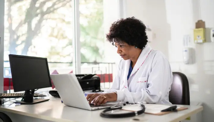 ROAR! Internet Marketing ChatGPT ad — More Patients. Less Complexity.