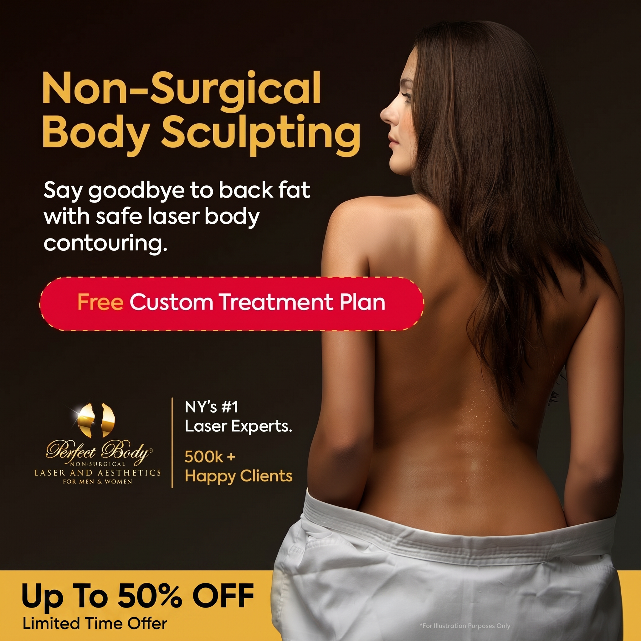 Perfect Body Image LLC (d/b/a Perfect Body Laser) ChatGPT ad — Treat Fat Non Surgically