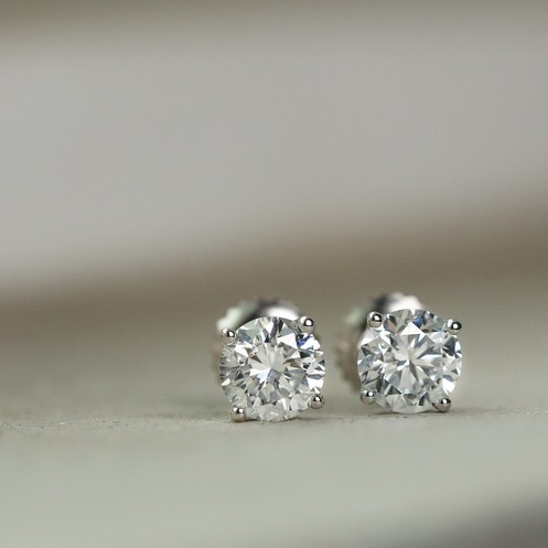 LUVANSH LLC ChatGPT ad — Natural Diamond Studs
