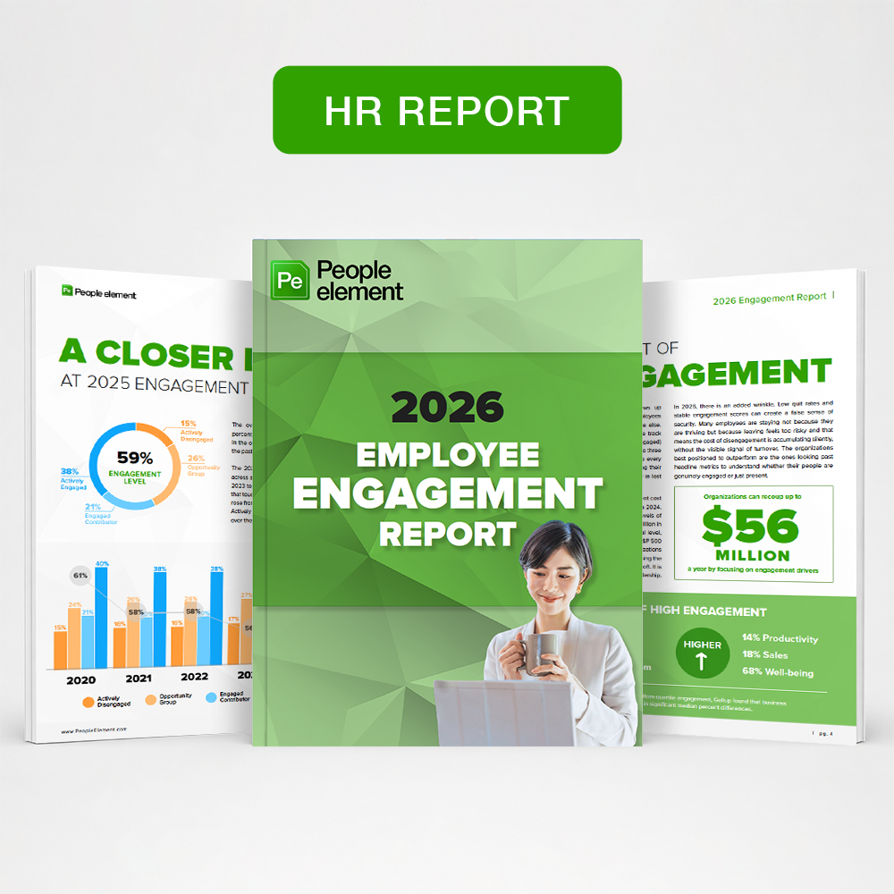 People Element ChatGPT ad — 2026 HR Benchmarks