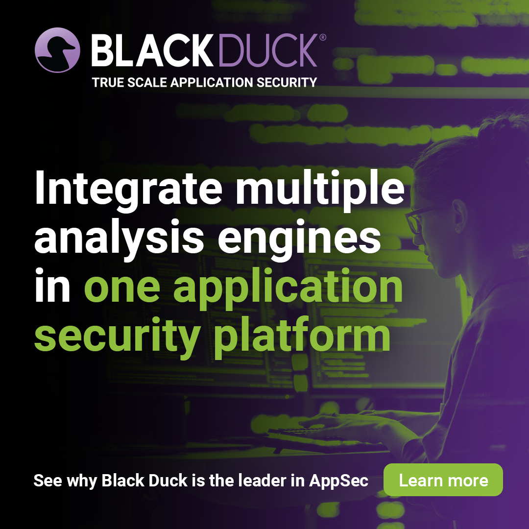 Black Duck ChatGPT ad — Black Duck Polaris™ AppSec Platform in Cloud & DevOps