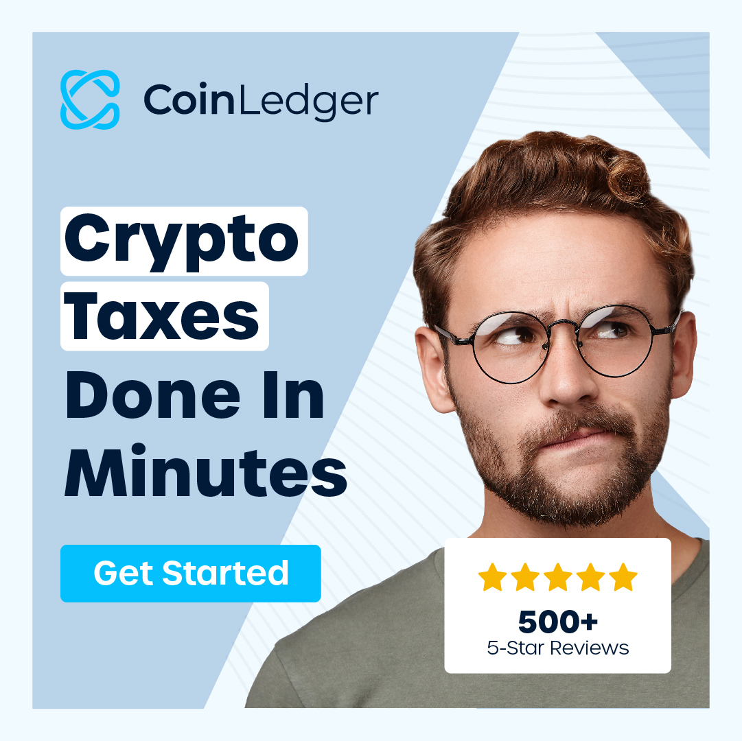 Coin Ledger, Inc. ChatGPT ad — Top Crypto Tax Software