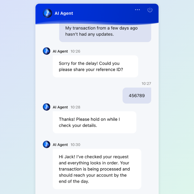 Comm100 Network Corporation ChatGPT ad — AI Customer Service Agent in Cloud & DevOps