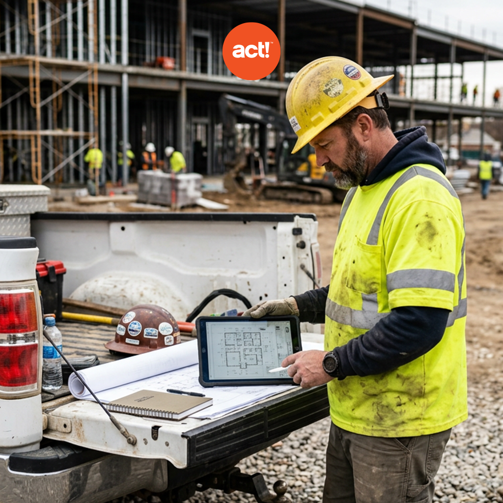 Act! LLC ChatGPT ad — CRM for Contractors
