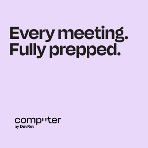 DevRev Inc. ChatGPT ad — Meeting Prep in 30 Seconds!