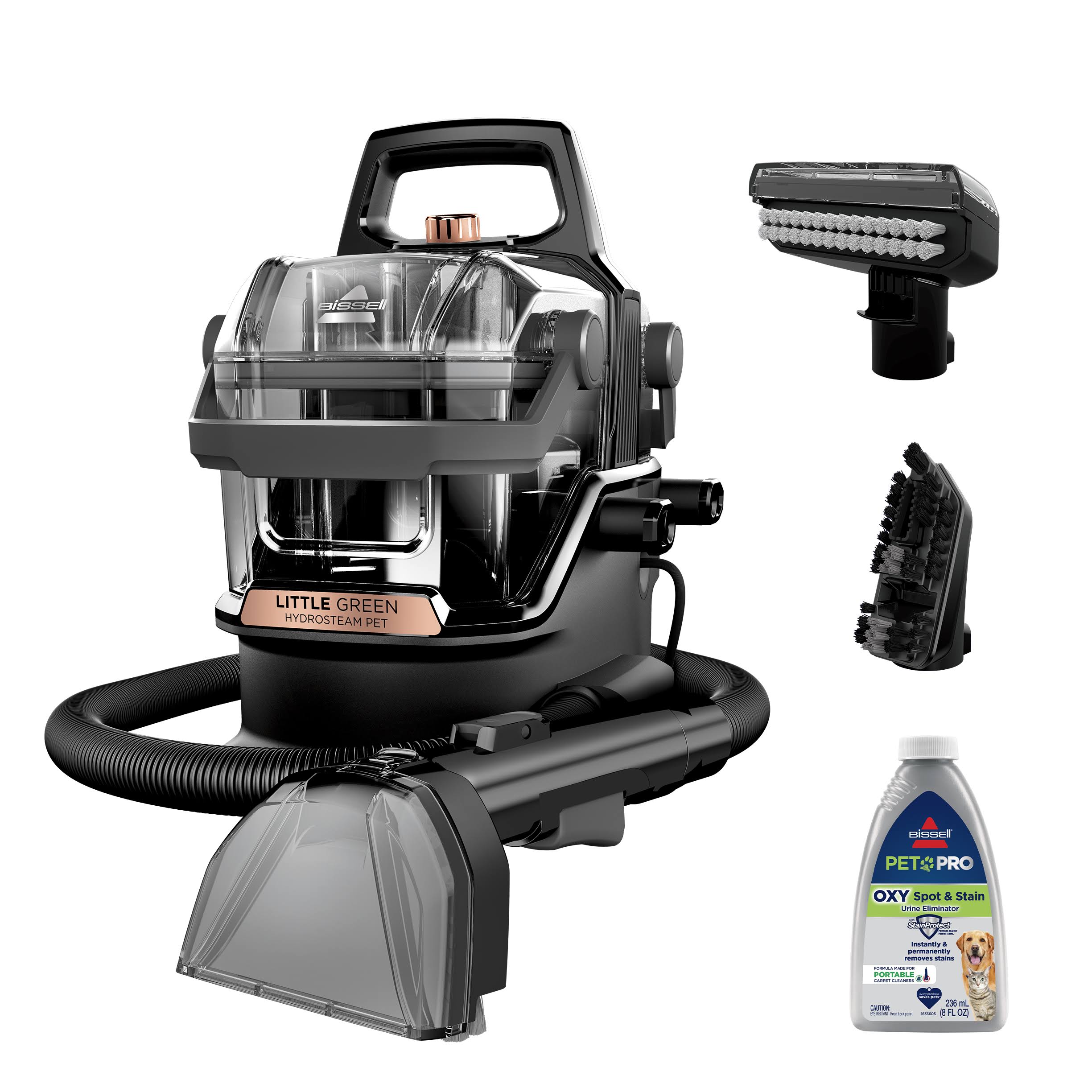 BISSELL ChatGPT ad — Little Green HydroSteam