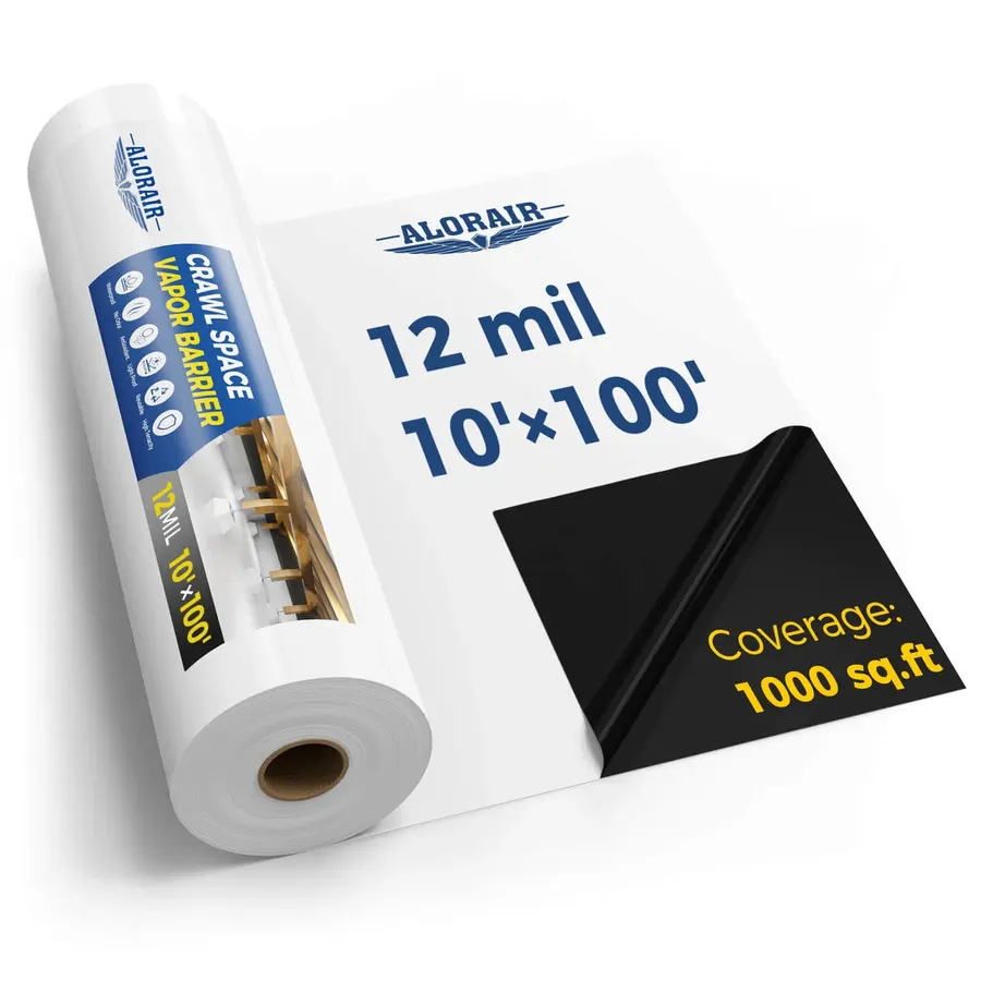 Alorair ChatGPT ad — Alorair 12mil Crawl Space Vapor Barrier, 10'x30...