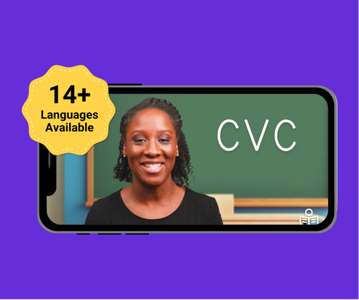 Just Right Reader ChatGPT ad — Lessons in 14+ Langs in Language Learning Apps