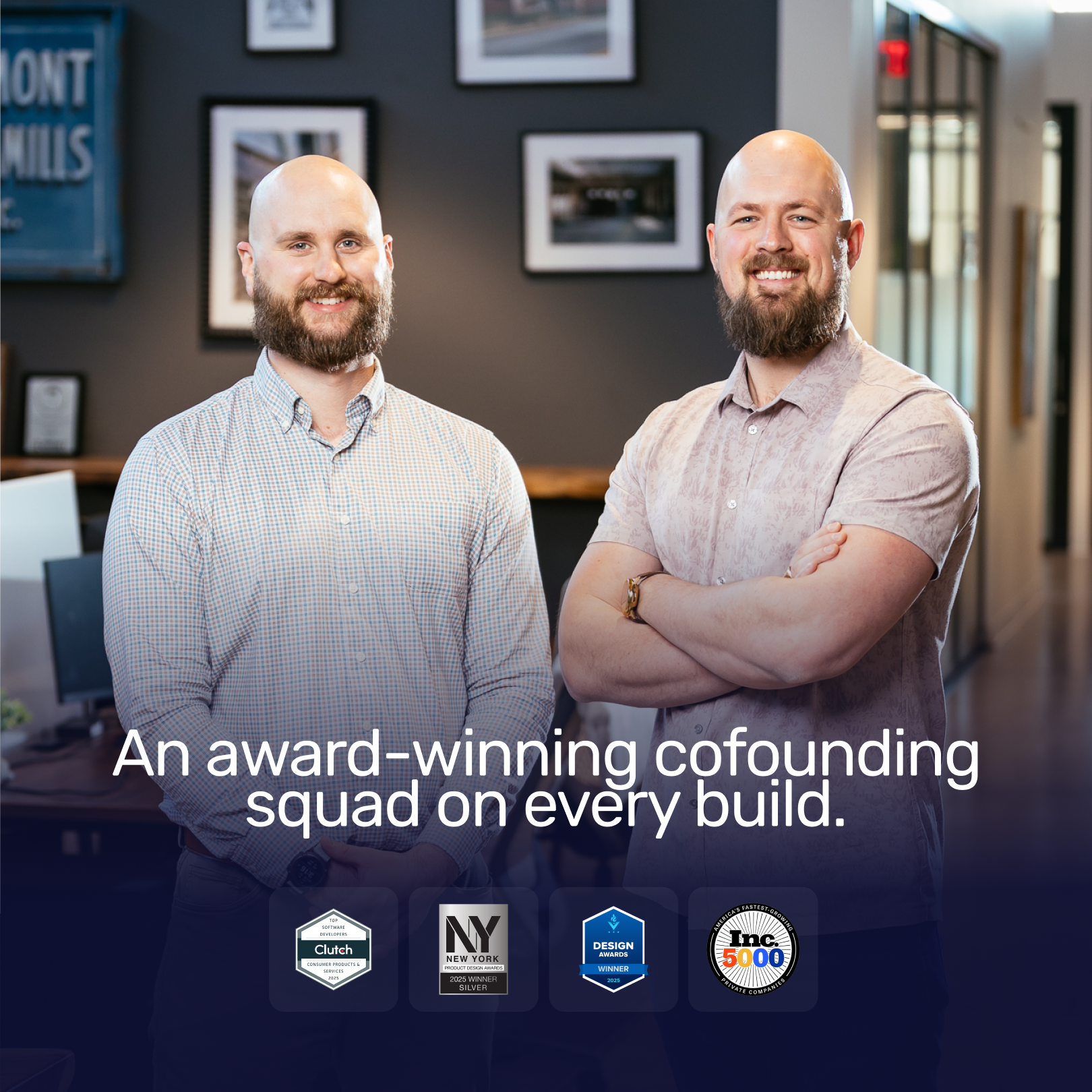 Designli, LLC ChatGPT ad — Award-winning team