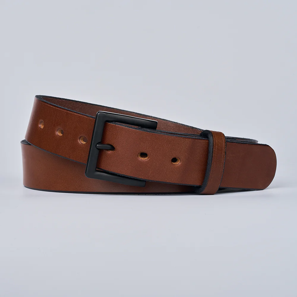 Hanks Belts ChatGPT ad — Built To Last. Ready Now in Custom Engraving & Personalization Services
