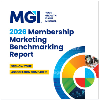 Marketing General Inc. ChatGPT ad — 2026 Membership Marketing Benchmarking Report in Freight, Logistics, Shipping & Supply Chain Tech