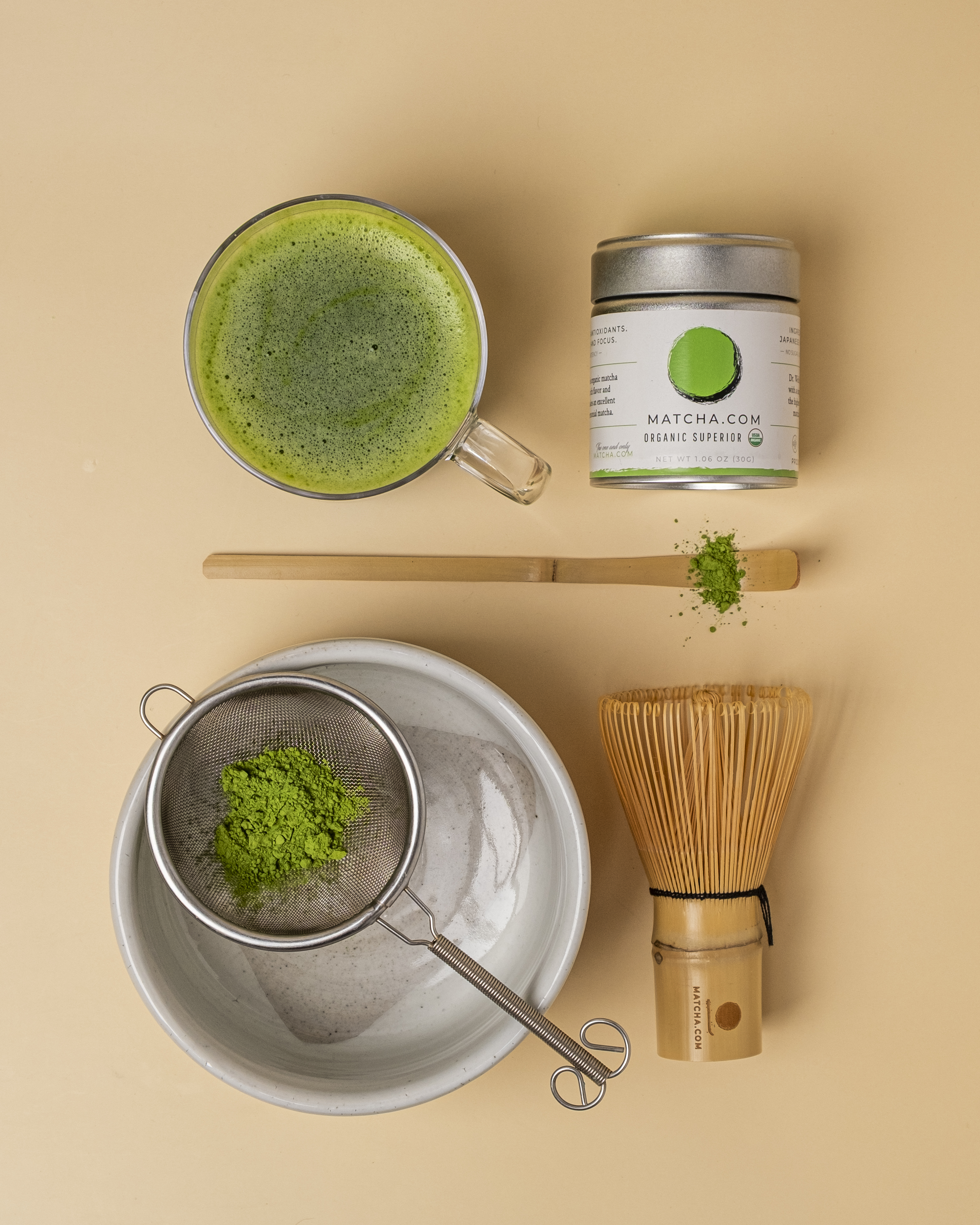 Matcha.com ChatGPT ad — Complete Matcha Starter Kit