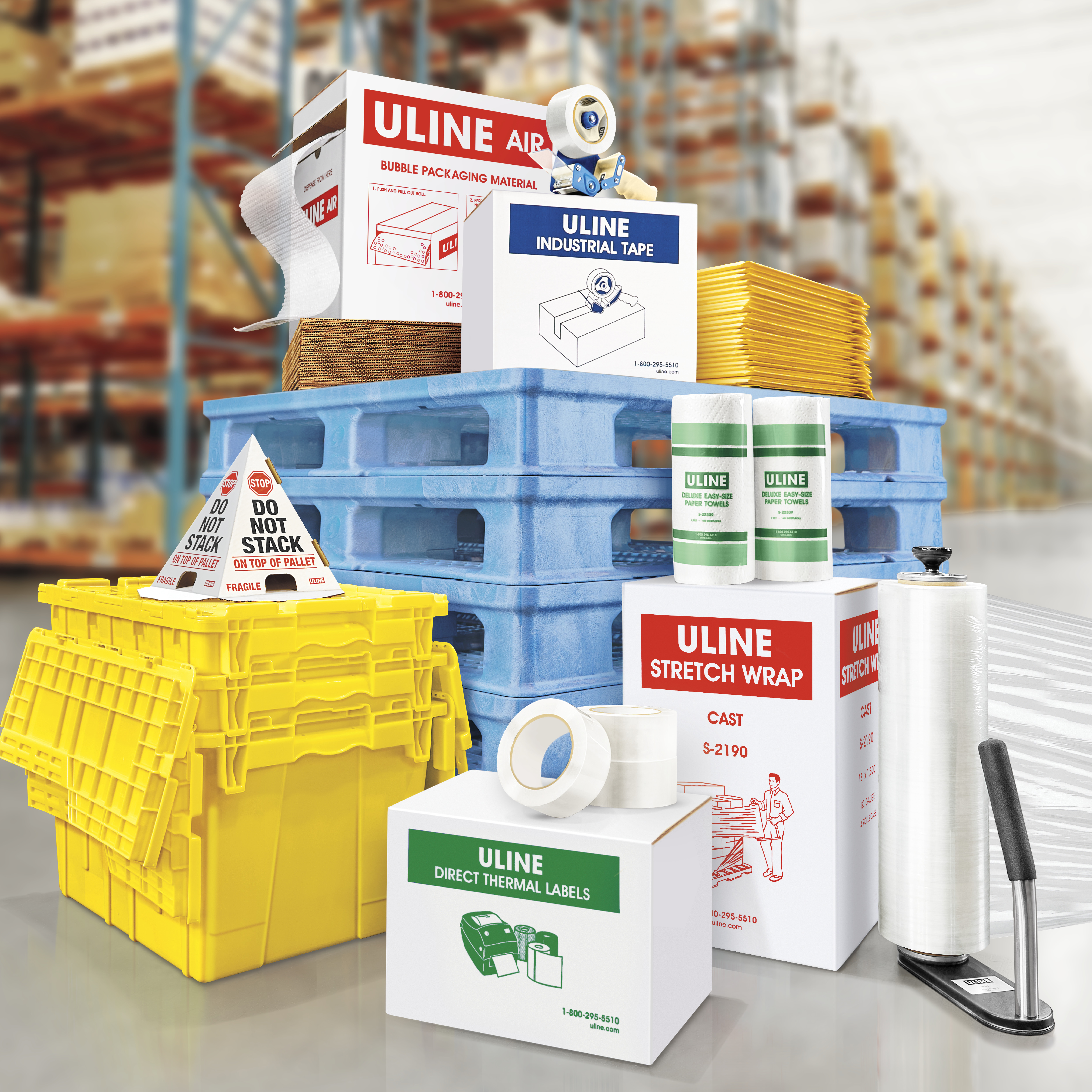 ULINE ChatGPT ad — ULINE - Same Day Shipping