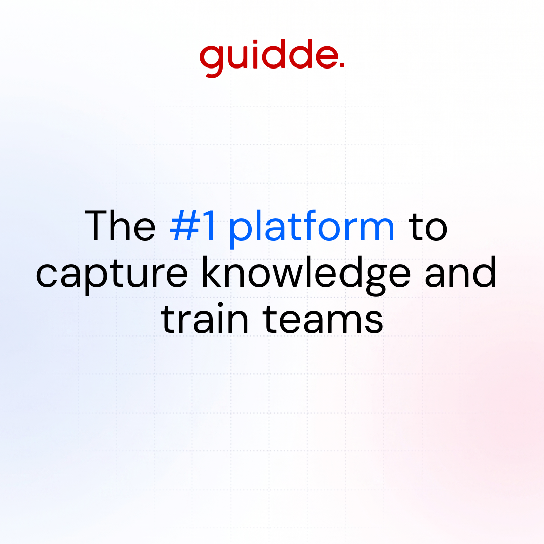 Guidde ChatGPT ad — guidde: Create Guides 11x Faster