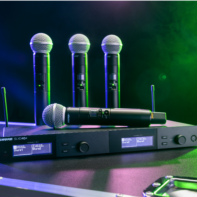 Sweetwater ChatGPT ad — Shure professional audio gear