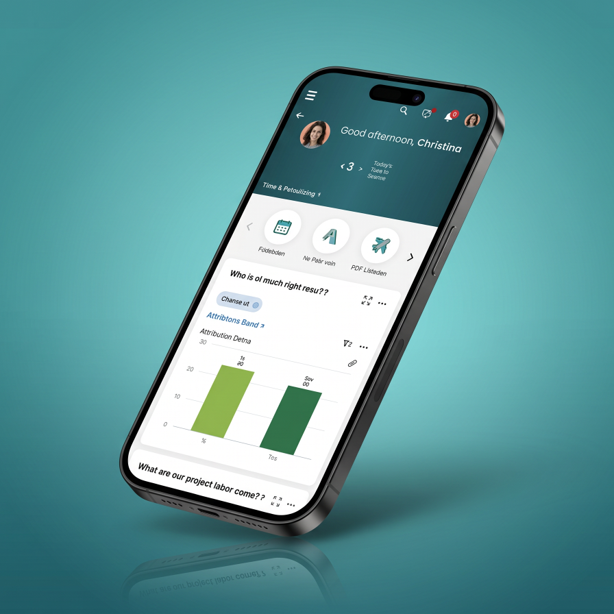 UKG ChatGPT ad — HR & Payroll at Scale