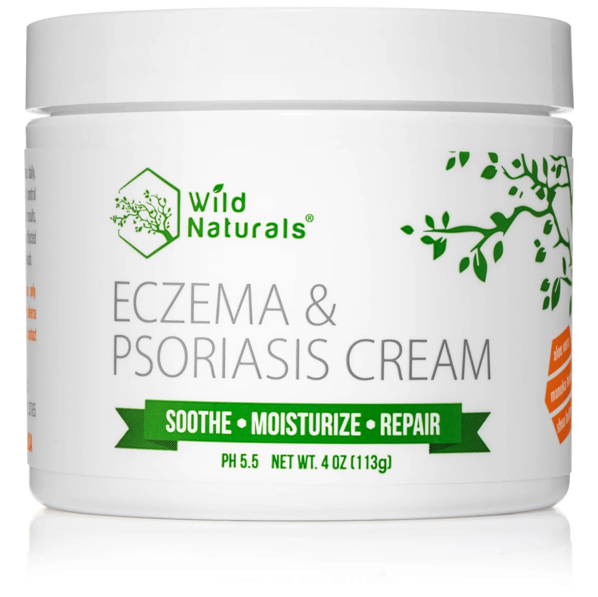 Wild Naturals ChatGPT ad — Wild Naturals Eczema &amp; Psoriasis Cream | Soothing