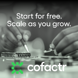 Cofactr ChatGPT ad — From BOM to Build. No Gaps.
