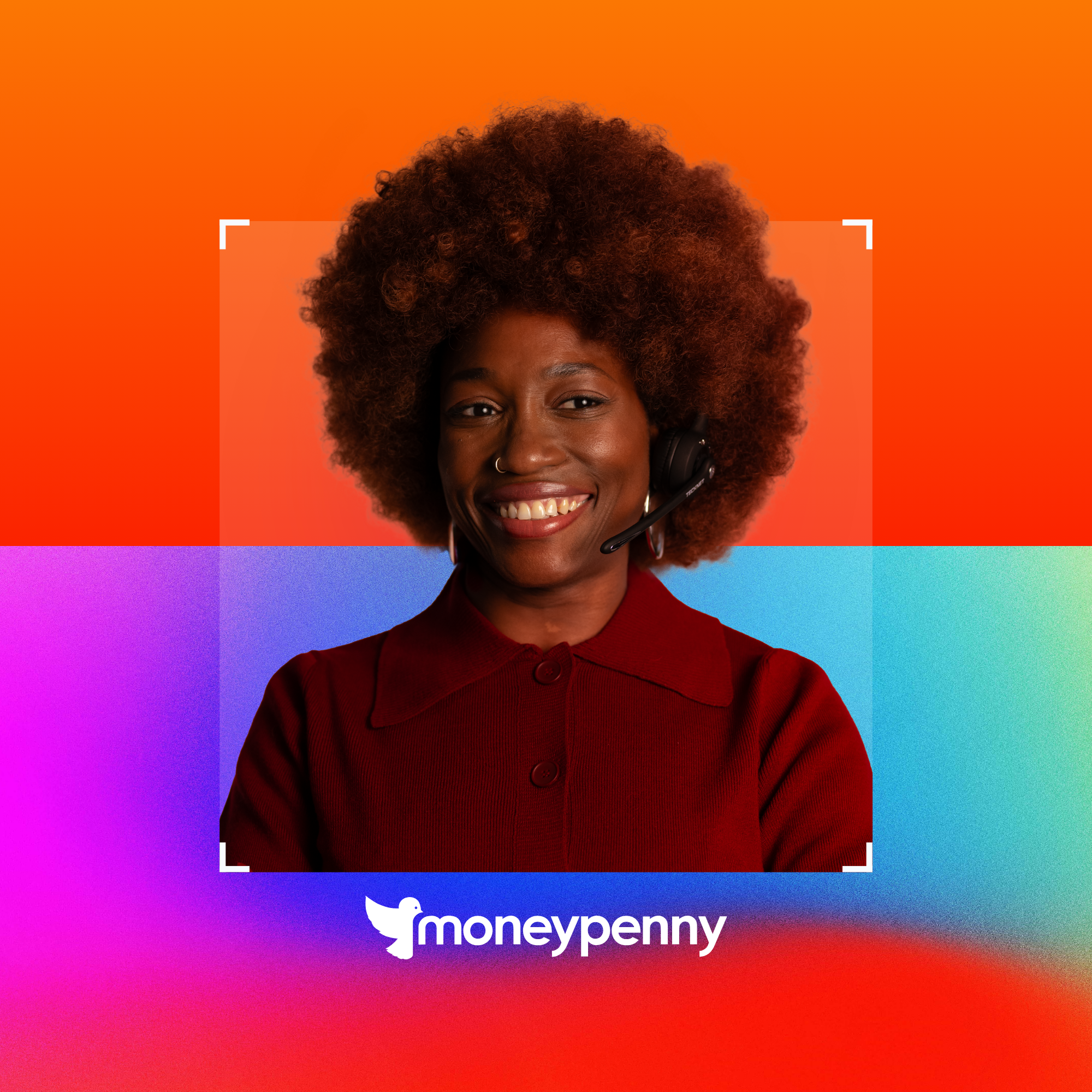 Moneypenny sponsored ChatGPT ad creative