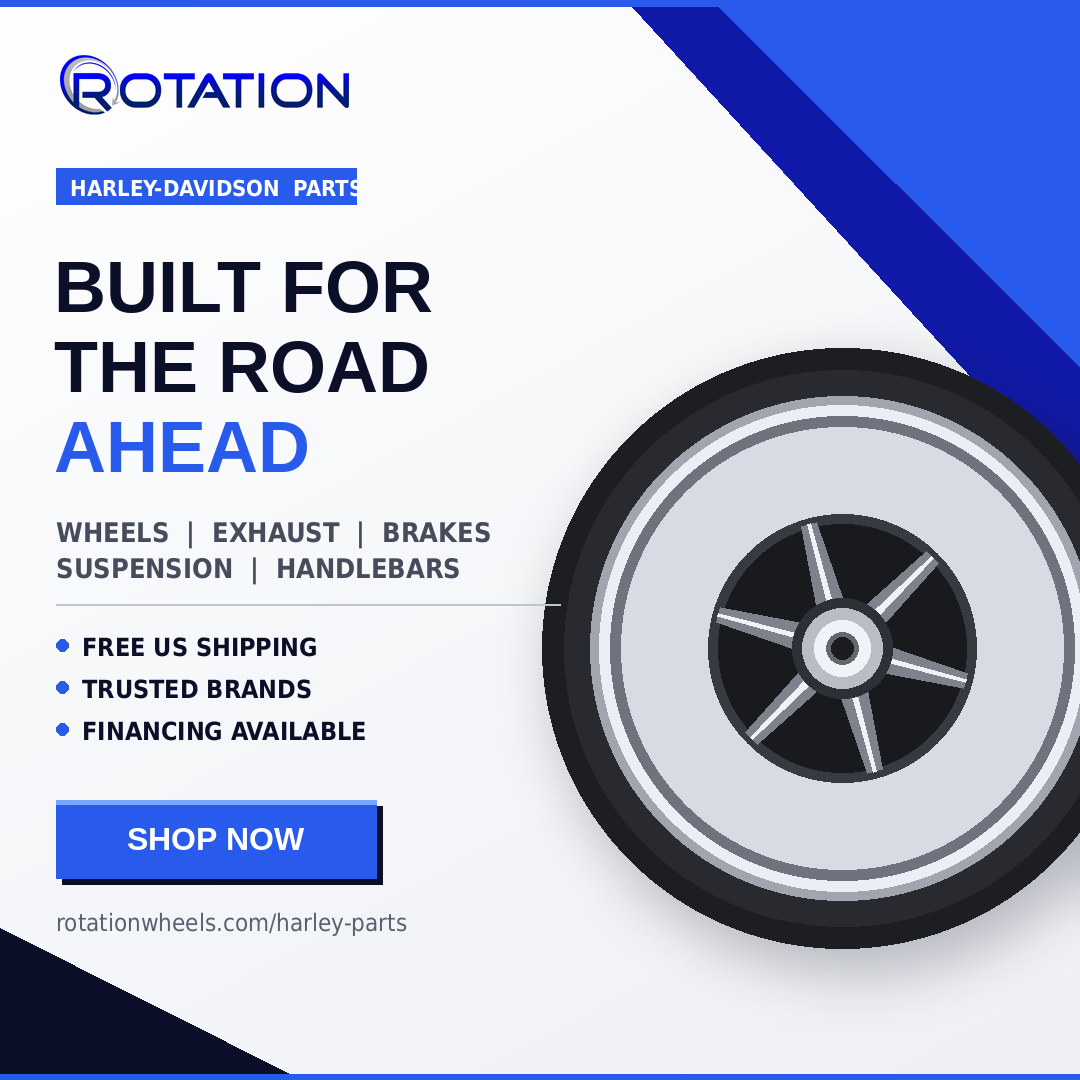 Rotation Industries, INC ChatGPT ad — Custom Harley Parts Online