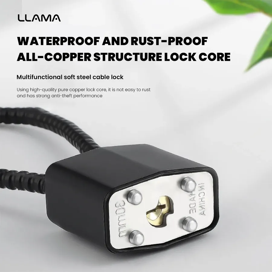 Llama Truck ChatGPT ad — LLAMA EBIKE Multi-Functional Cable Lock for E-B...