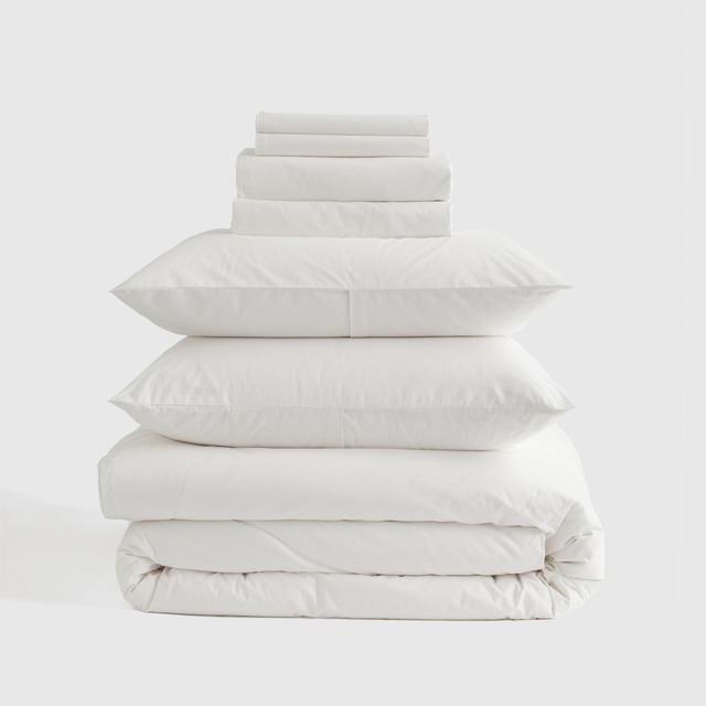 Quince ChatGPT ad — Premium Organic Cotton Bedding